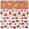 LaRibbons 30" x 10' Wrapping Paper Bundle (3-pack) Strawberry/Watermelon/Banana